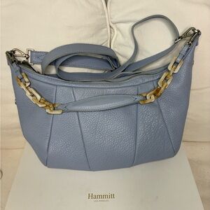 Hammitt Morgan in Periwinkle with brushed silver hardware